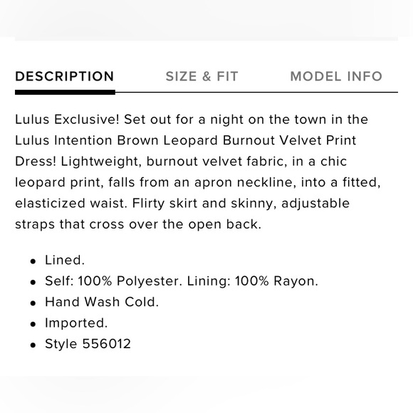 Lulu’s animal print halter dress - Picture 3 of 8